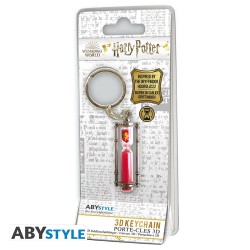HARRY POTTER - Porte-clés 3D "Sablier Gryffondor"