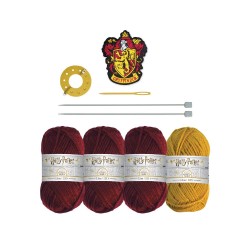 Harry Potter Kit Tricot bonnet Gryffondor