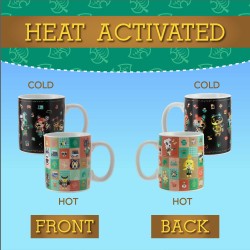 Paladone Animal Crossing Heat Change Mug – Produit sous licence officielle