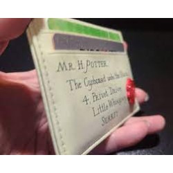 Porte-cartes Harry Potter Lettre d'acceptation de Poudlard