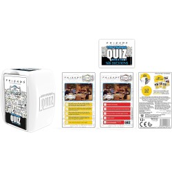 TOP TRUMPS QUIZ FRIENDS - 500 Questions - Format Voyage - Jeu de société - Jeux de cartes A partir de 8 ans- Version française
