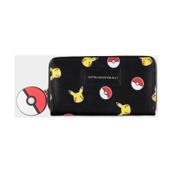 Pokémon porte-monnaie Zip Pikachu Girl