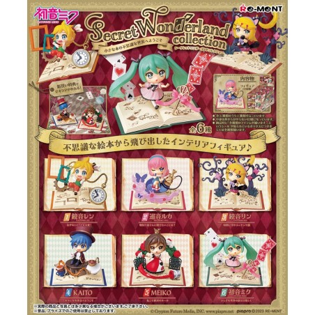 Hatsune Miku figurines Secret Wonderland Collection 6 cm