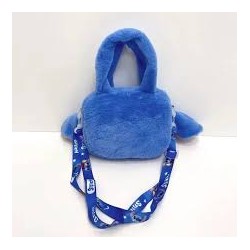 STITCH Mini sac peluche stitch bleu