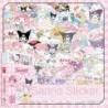 Boite d'autocollants collection Sanrio