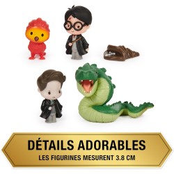 WIZARDING WORLD HARRY POTTER - SCENE MYTHIQUE 4 FIGURINES MOMENTS MAGIQUES