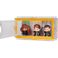 WIZARDING WORLD HARRY POTTER - 3 FIGURINES POLYNECTAR MOMENTS MAGIQUES - 3 Poupées Figurines Articulées - Figurine Harry Potter