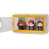 WIZARDING WORLD HARRY POTTER - 3 FIGURINES POLYNECTAR MOMENTS MAGIQUES - 3 Poupées Figurines Articulées - Figurine Harry Potter