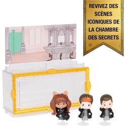 WIZARDING WORLD HARRY POTTER - 3 FIGURINES POLYNECTAR MOMENTS MAGIQUES - 3 Poupées Figurines Articulées - Figurine Harry Potter