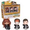 WIZARDING WORLD HARRY POTTER - 3 FIGURINES POLYNECTAR MOMENTS MAGIQUES - 3 Poupées Figurines Articulées - Figurine Harry Potter