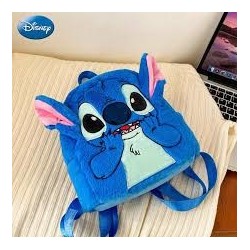 Petit sac a dos en peluche stitch rose ou bleu