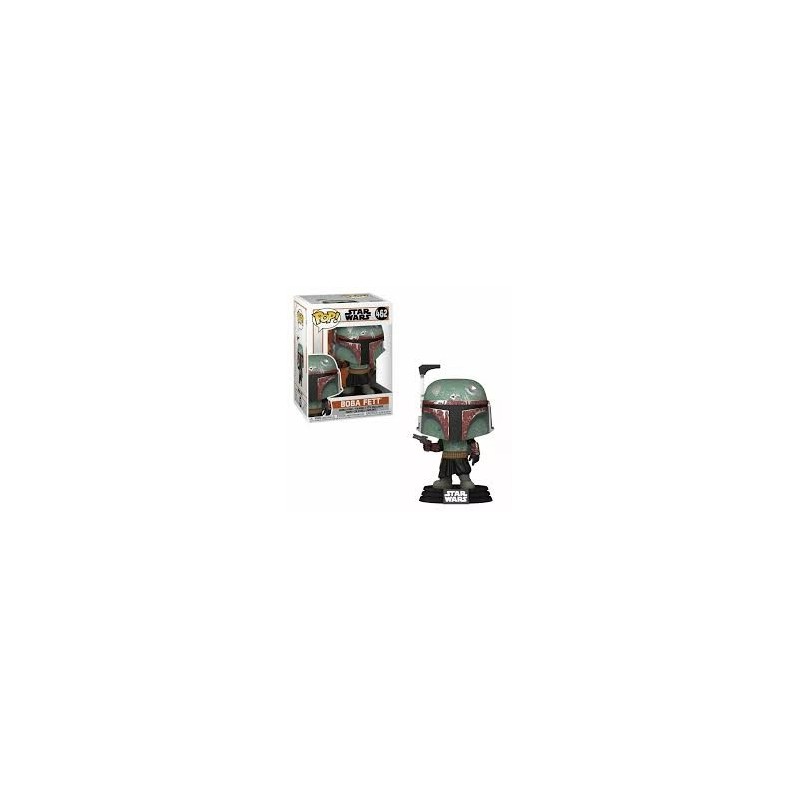 Figurine Funko Pop Star Wars : Le Mandalorien n°462 Boba Fett