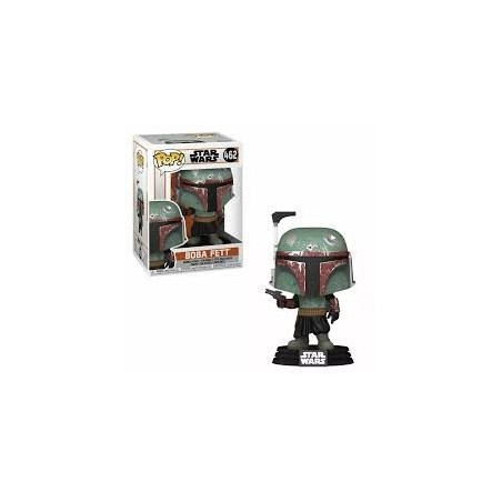 Figurine Funko Pop Star Wars : Le Mandalorien n°462 Boba Fett