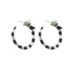 BEETLEJUICE Boucles d'oreille serpent des sables