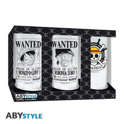 ONE PIECE - Set de 3 verres