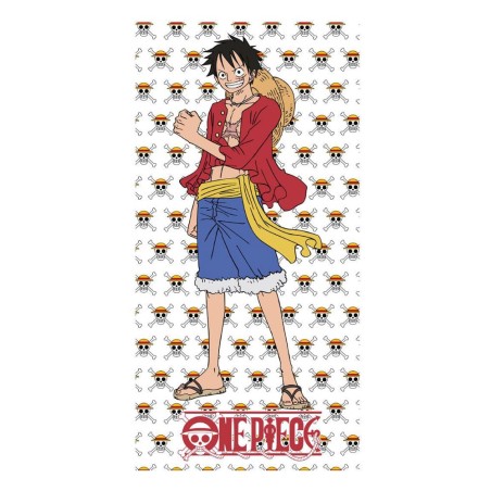 One Piece serviette de bain Monkey D. Luffy 70 x 140 cm