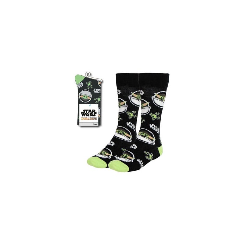 Star Wars: The Mandalorian chaussettes Grogu 38-45