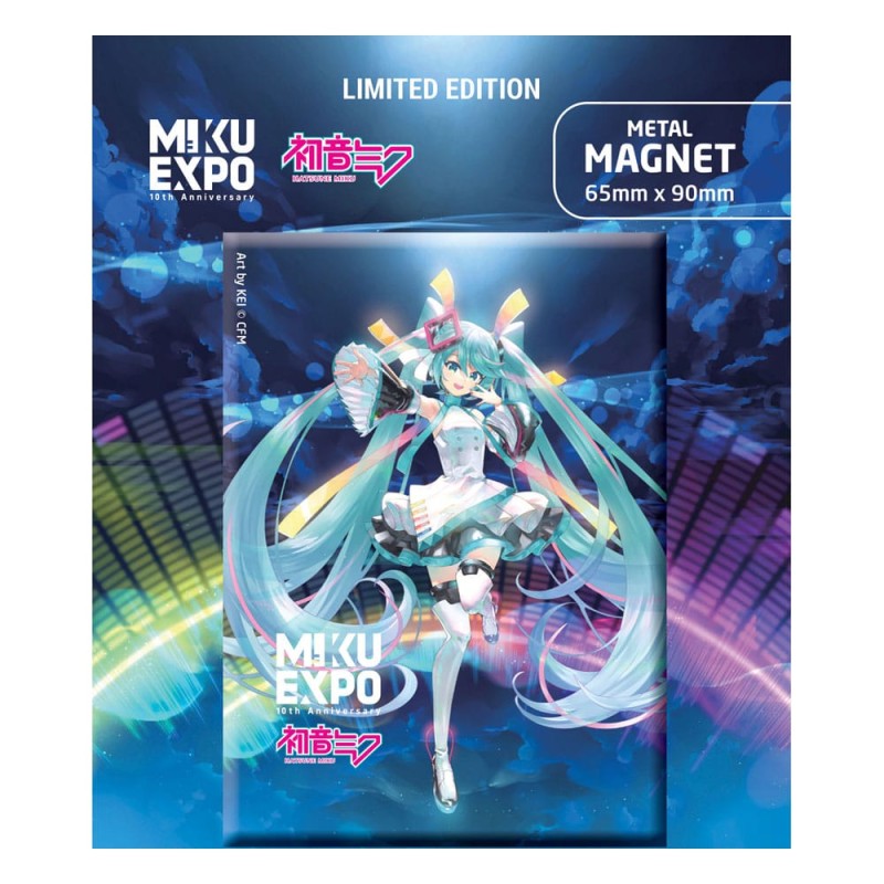 Hatsune Miku Aimant Miku Expo 10e anniversaire Art par Kei Ver.