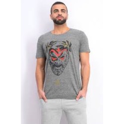 Assassin's Creed Odyssey – Cult Of Kosmos Tee shirt Gris chiné