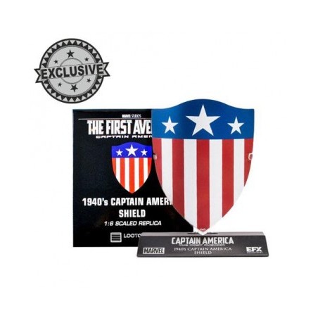 Marvel's Captain America réplique 1/6 bouclier de Captain America 1940 LC Excl. 10 cm
