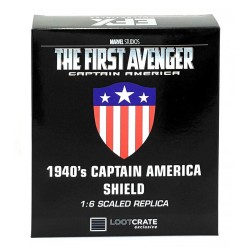Marvel's Captain America réplique 1/6 bouclier de Captain America 1940 LC Excl. 10 cm
