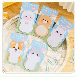 KAWAII Post it  Animaux 30 feuilles